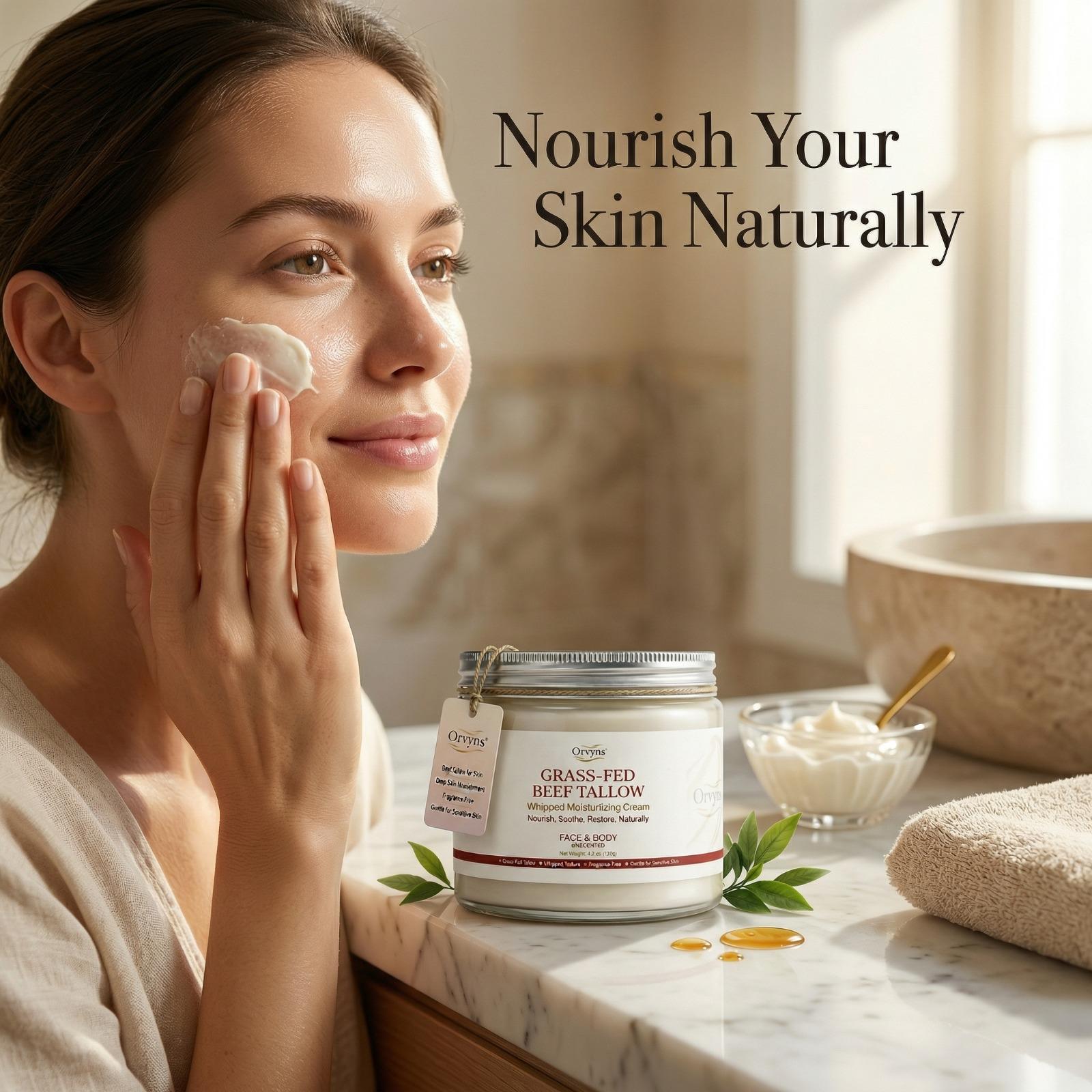 Whipped moisturizing cream texture